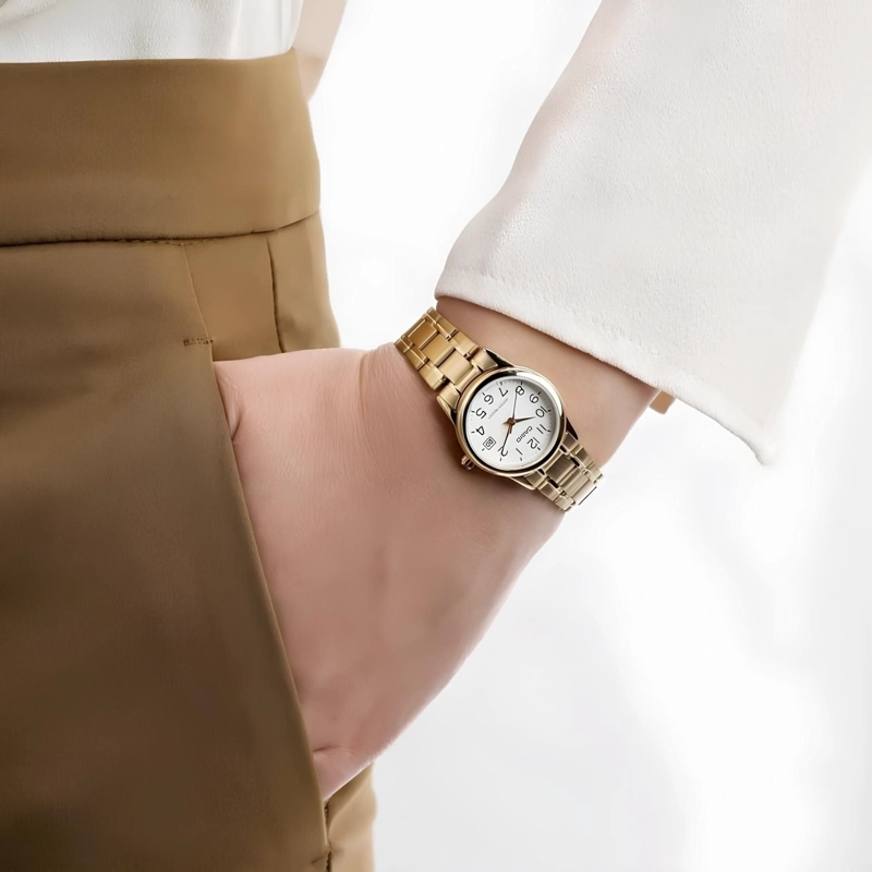 RELOJ CASIO LTP-V002G-7B MUJER - ANALOGO - 2