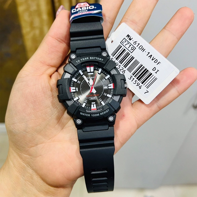 RELOJ CASIO MW-610H-1AV HOMBRE - ANALOGO - 2