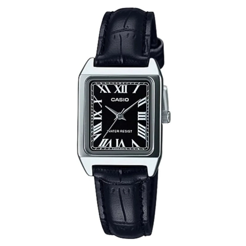 RELOJ CASIO TANK LTP-V007L-1B MUJER - ANALOGO - 1