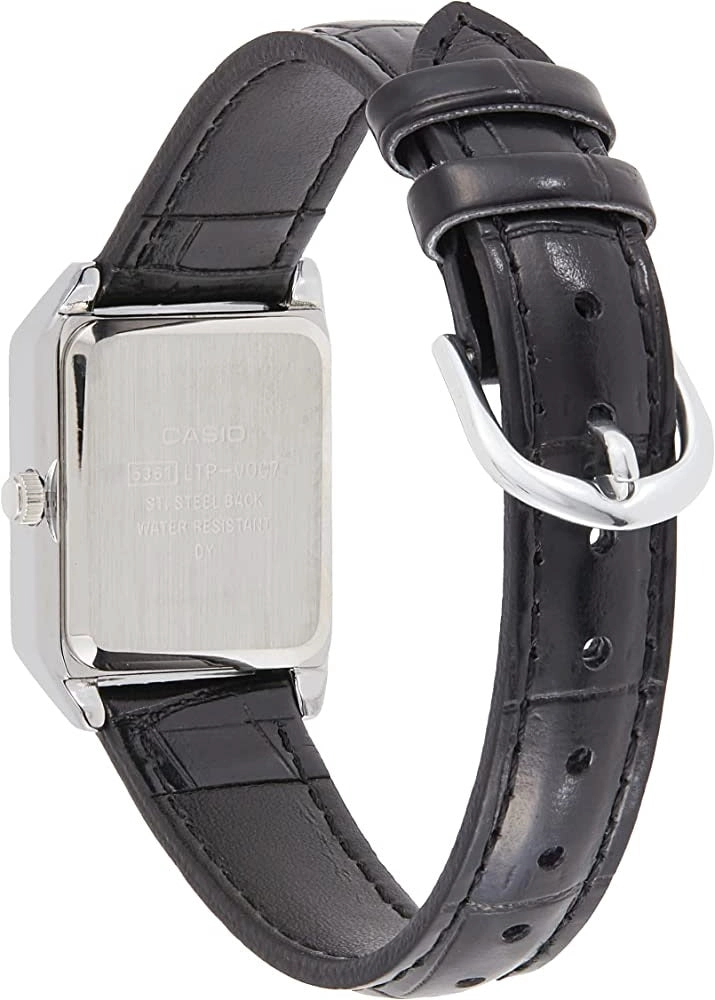 RELOJ CASIO TANK LTP-V007L-1B MUJER - ANALOGO - 2