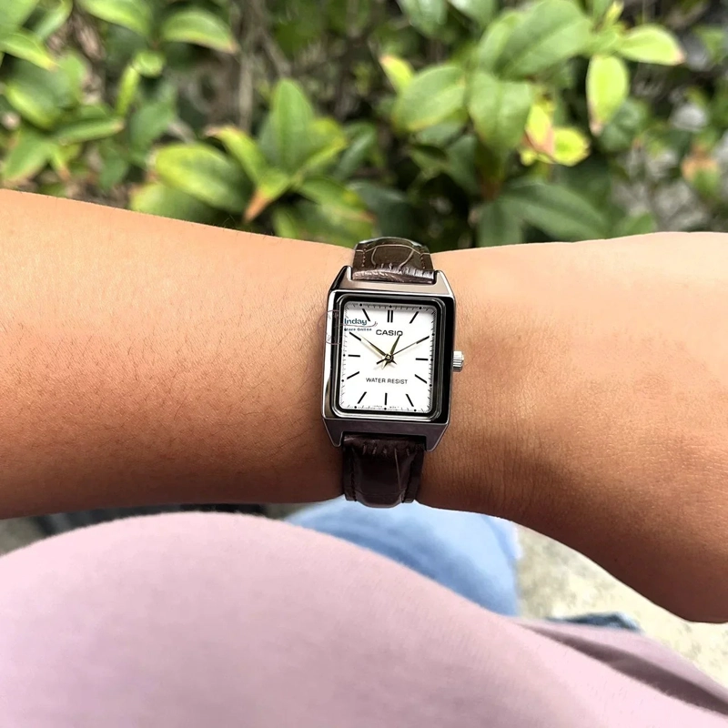 RELOJ CASIO TANK LTP-V007L-7E2 MUJER - ANALOGO - 2