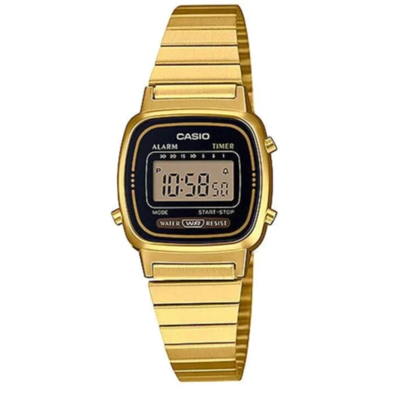 RELOJ CASIO VINTAGE LA-670WGA-1 MUJER - DIGITAL - 1