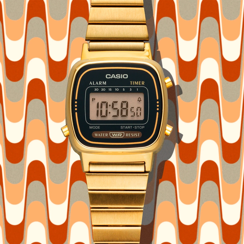 RELOJ CASIO VINTAGE LA-670WGA-1 MUJER - DIGITAL - 2