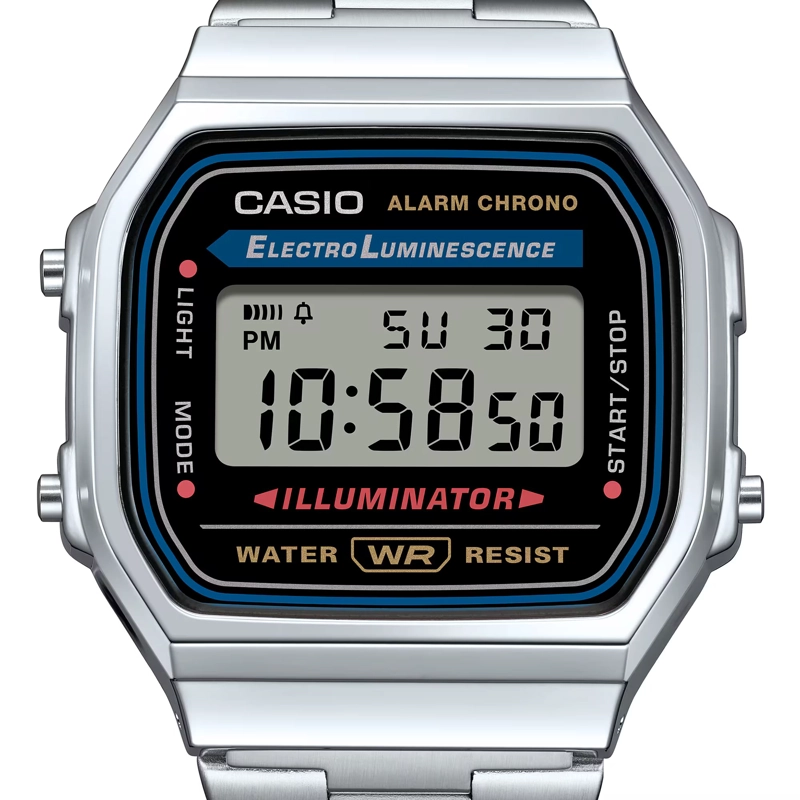 RELOJ CASIO VINTAGE A-168WA-1 UNISEX - DIGITAL - 3