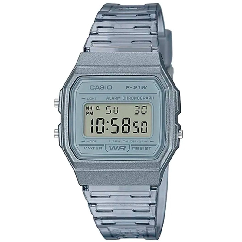 RELOJ CASIO F-91WS-8 UNISEX - DIGITAL - 1