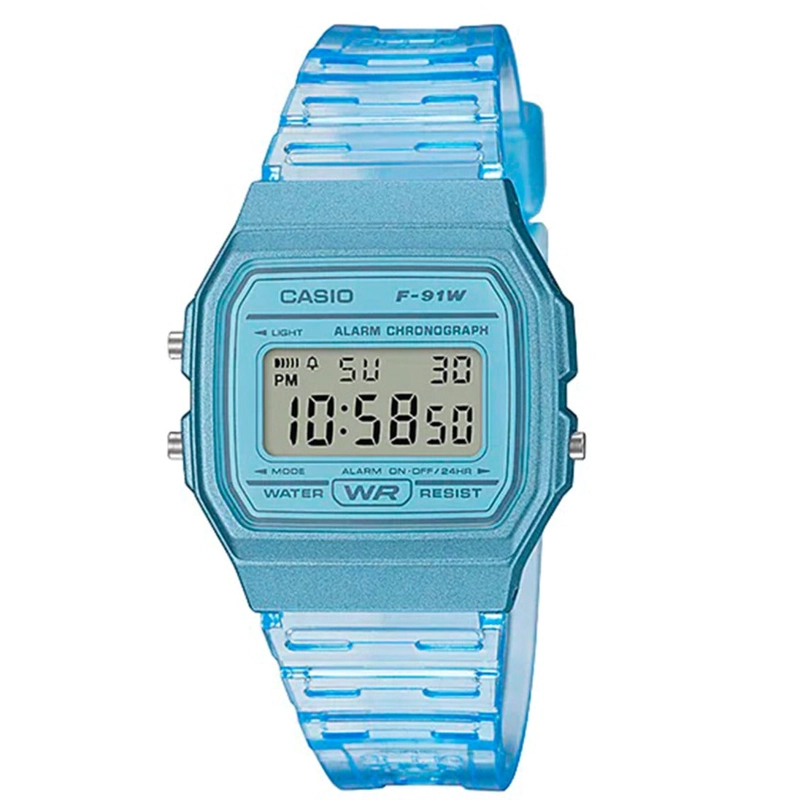 RELOJ CASIO F-91WS-2 UNISEX - DIGITAL - 1