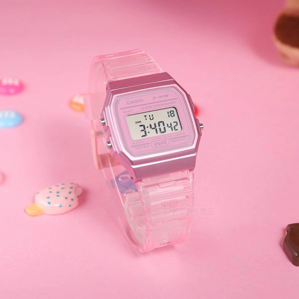 RELOJ CASIO F-91WS-4 UNISEX - DIGITAL - 2