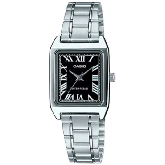 RELOJ CASIO TANK LTP-V007D-1B MUJER - ANALOGO - 1