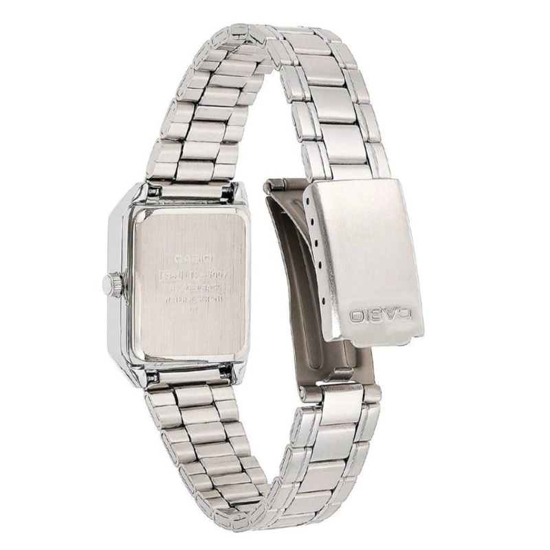 RELOJ CASIO TANK LTP-V007D-1B MUJER - ANALOGO - 3