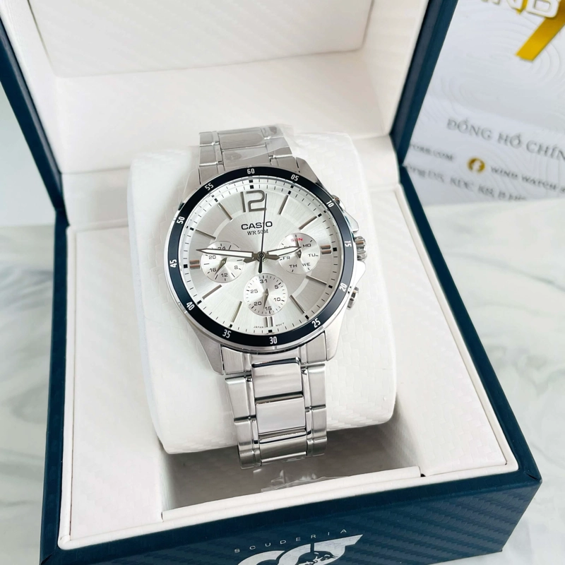 RELOJ CASIO MTP-1374D-7AV HOMBRE - ANALOGO - 3