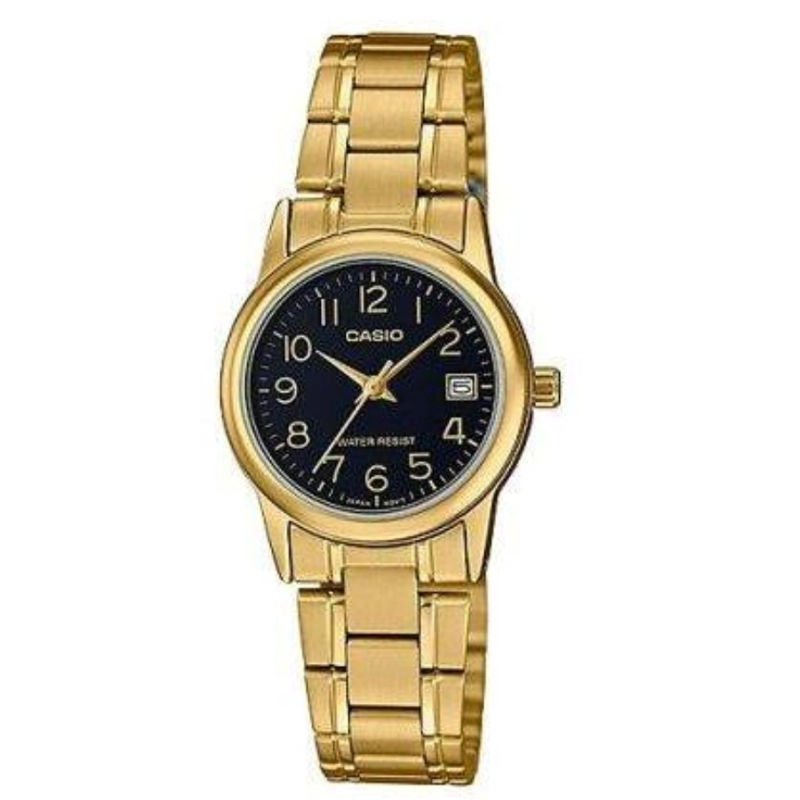 RELOJ CASIO LTP-V002G-1B MUJER - ANALOGO - 1