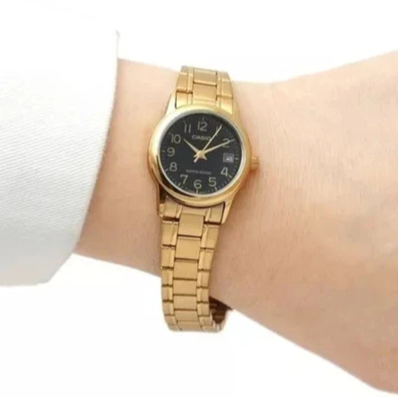 RELOJ CASIO LTP-V002G-1B MUJER - ANALOGO - 2