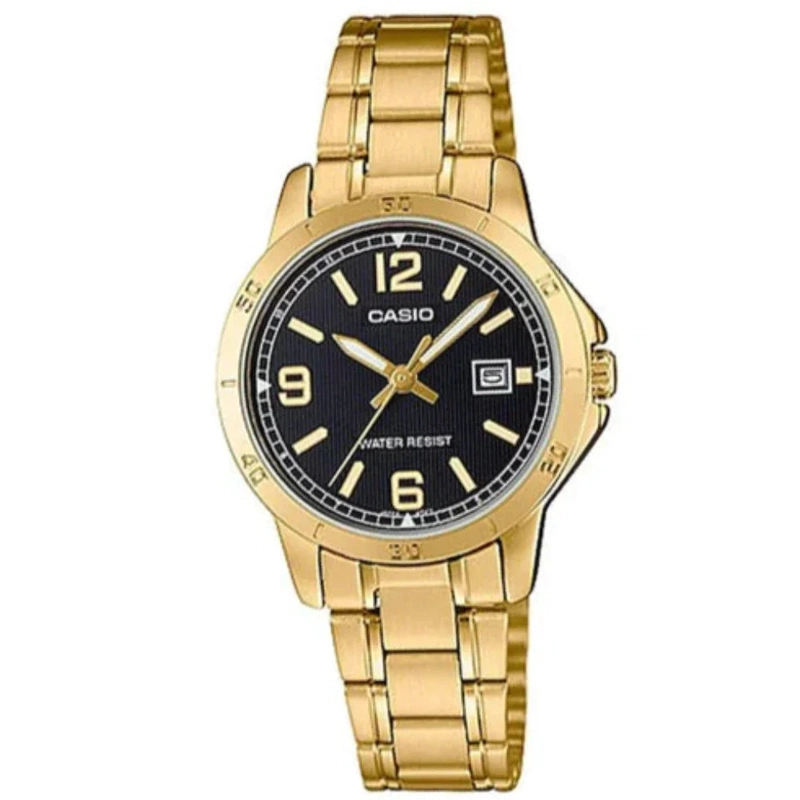 RELOJ CASIO LTP-V004G-1B MUJER - ANALOGO - 1
