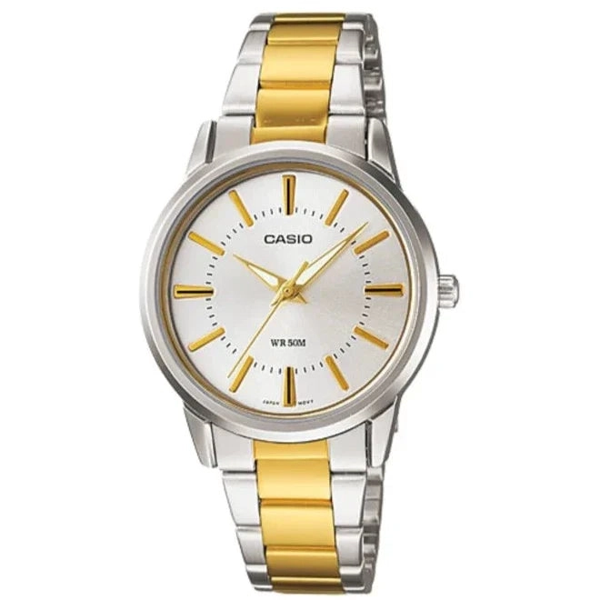 RELOJ CASIO LTP-1303SG-7AV MUJER - ANALOGO - 1