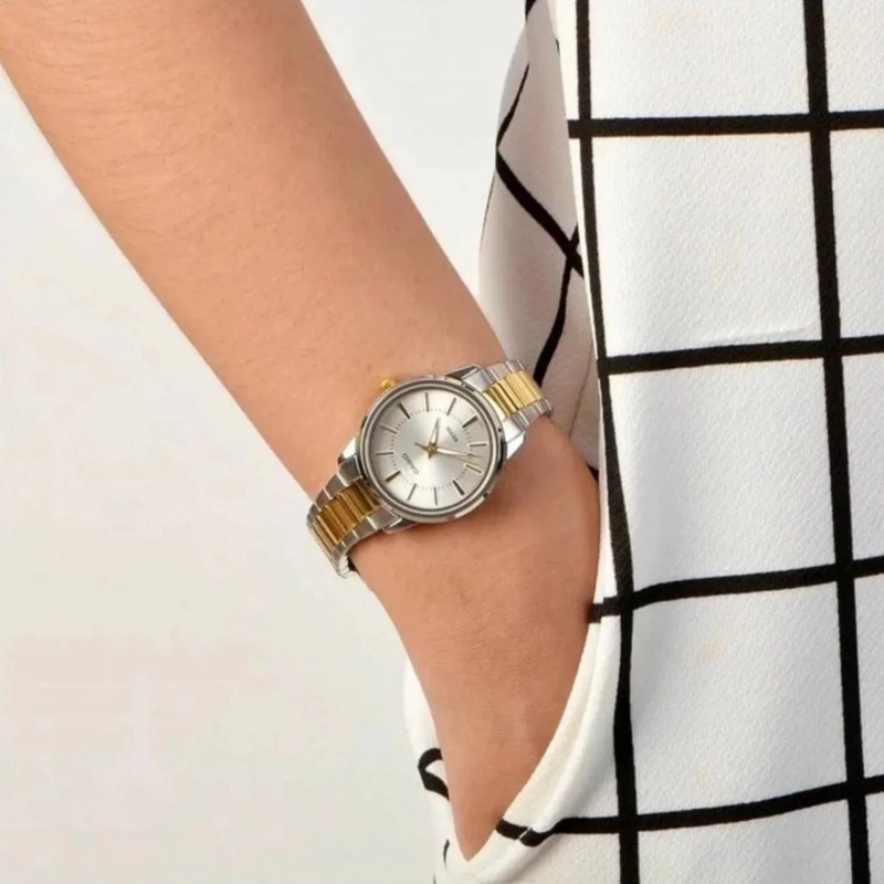 RELOJ CASIO LTP-1303SG-7AV MUJER - ANALOGO - 2