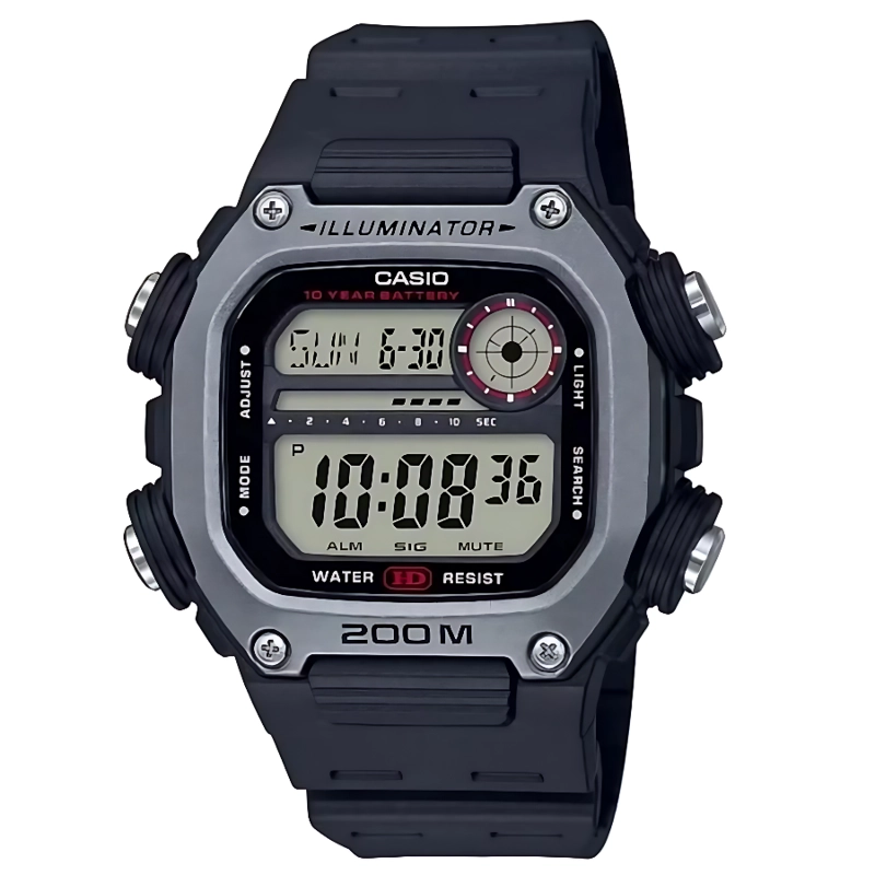 RELOJ CASIO DW-291H-1AV HOMBRE - DIGITAL - 1