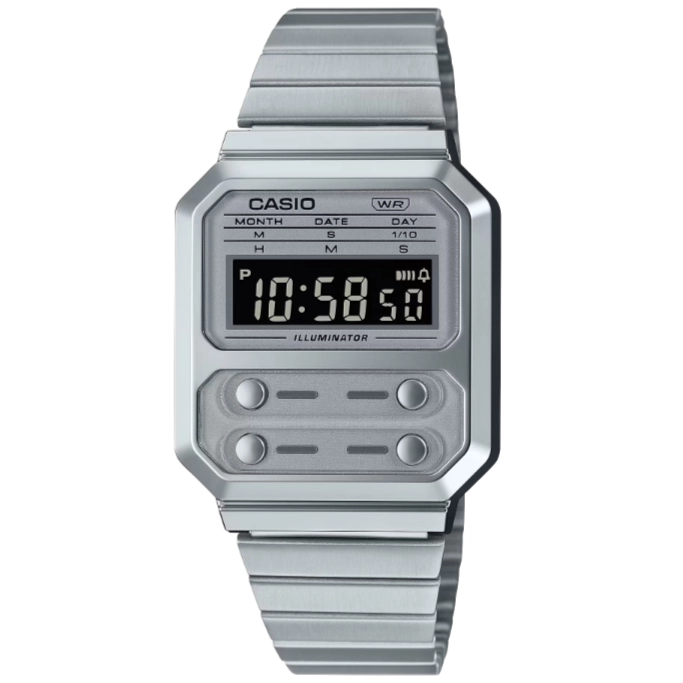RELOJ CASIO A-100WE-7B UNISEX - DIGITAL - 1