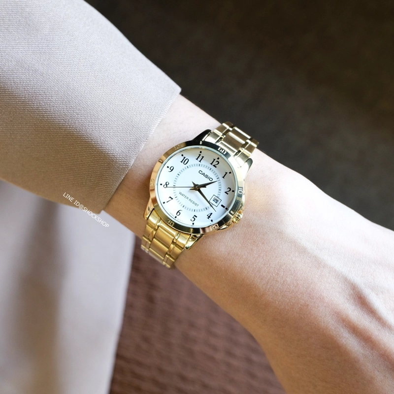 RELOJ CASIO LTP-V004G-7B MUJER - ANALOGO - 2