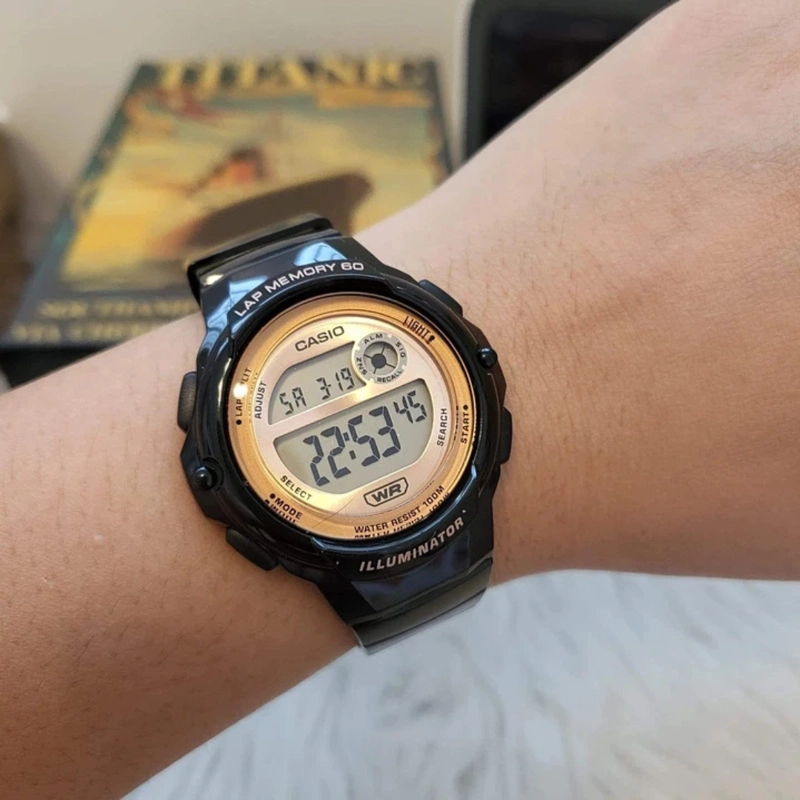 RELOJ CASIO LWS-1200H-1AV  MUJER - DIGITAL - 2