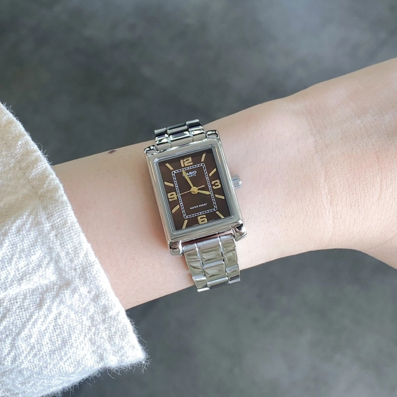 RELOJ CASIO LTP-1234DD-5A MUJER - ANALOGO - 4