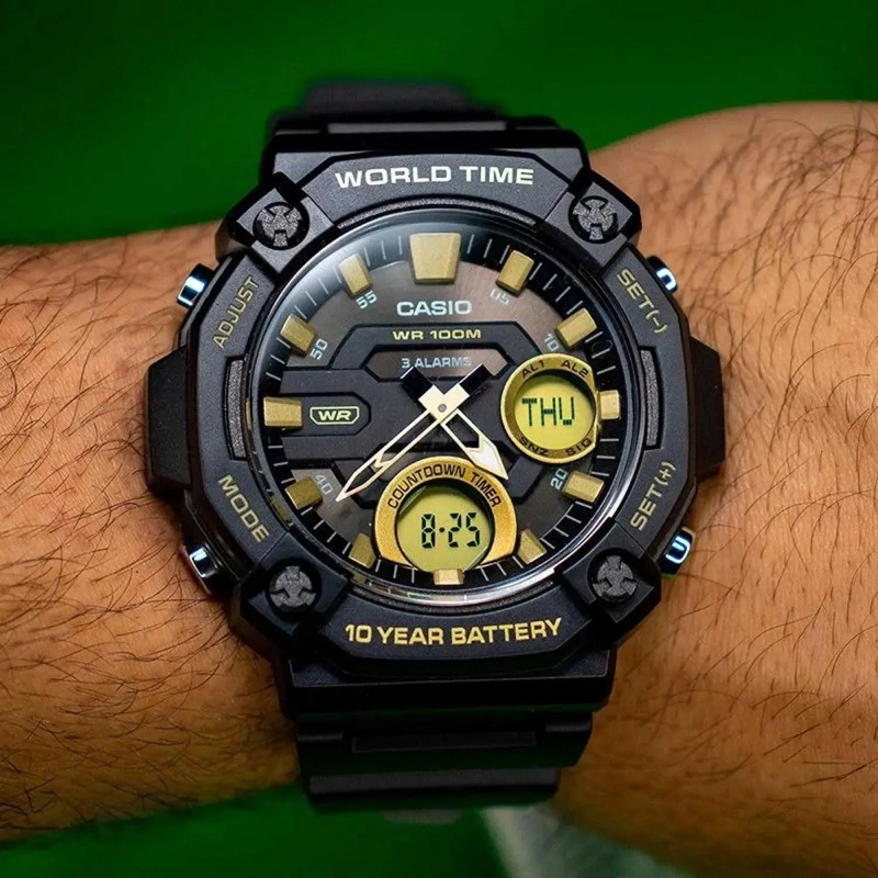 RELOJ CASIO AEQ-120W-9AV HOMBRE - ANALOGO DIGITAL - 2