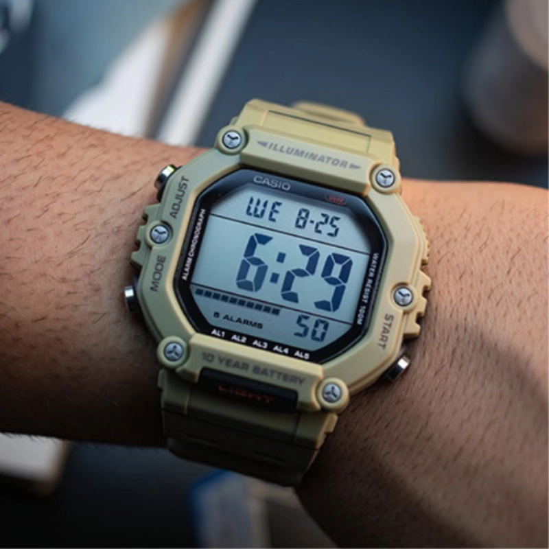 RELOJ CASIO AE-1600H-5AV HOMBRE - DIGITAL - 1