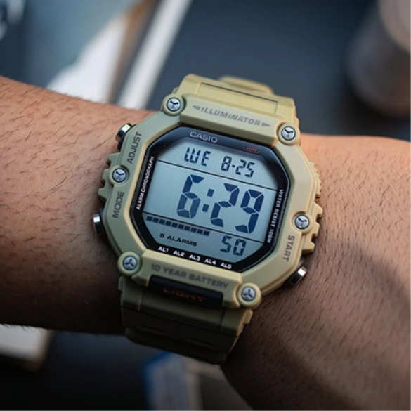 RELOJ CASIO AE-1600H-5AV HOMBRE - DIGITAL - 4