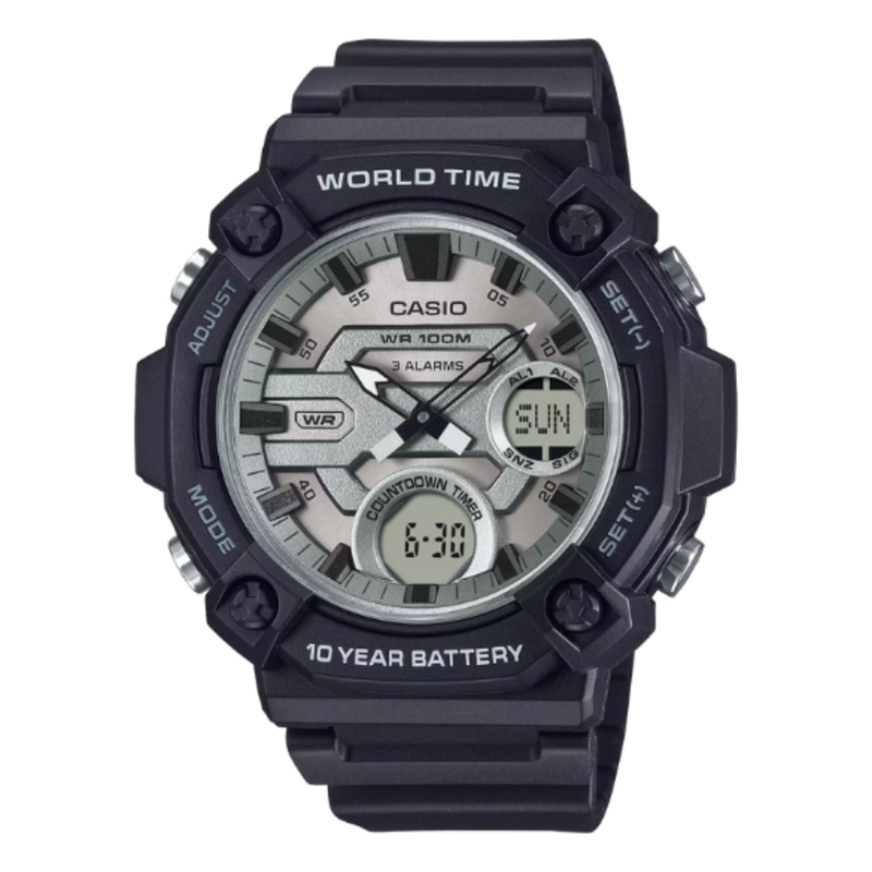 RELOJ CASIO AEQ-120W-7AV HOMBRE - ANALOGO DIGITAL - 1