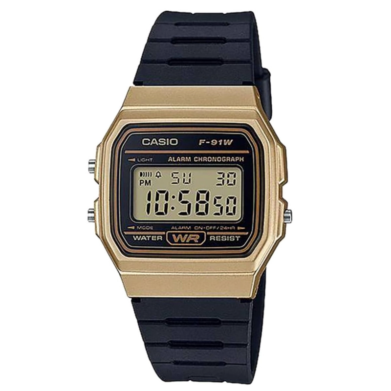 RELOJ CASIO VINTAGE F-91WM-9A UNISEX - DIGITAL - 1