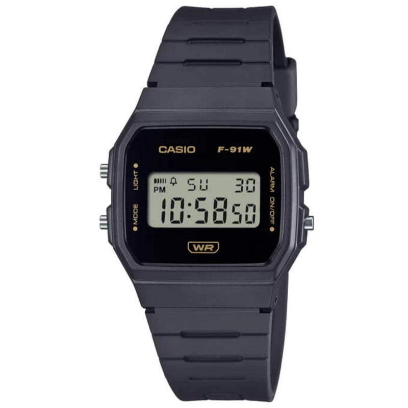 RELOJ CASIO VINTAGE BIO-PLASTIC F-91WB-8A UNISEX - DIGITAL - 1