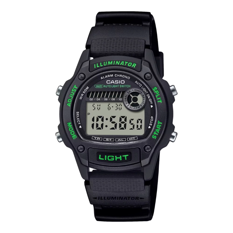 RELOJ CASIO W-220H-1A3V HOMBRE - 1