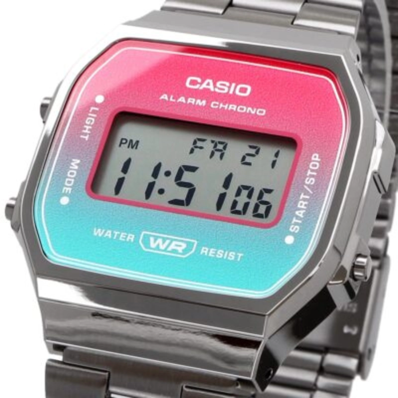 RELOJ CASIO DIGITAL A-168WERB-2A UNISEX - 3