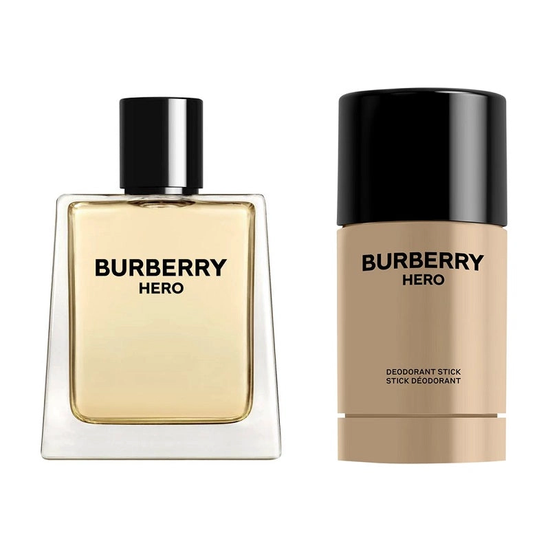 BURBERRY HERO ESTUCHE EDT 100ML + 75G DESODORANTE HOMBRE - 1