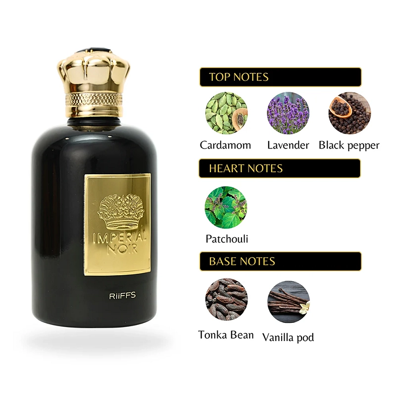 RIIFFS IMPERIAL NOIR EDP 100ML HOMBRE - 3