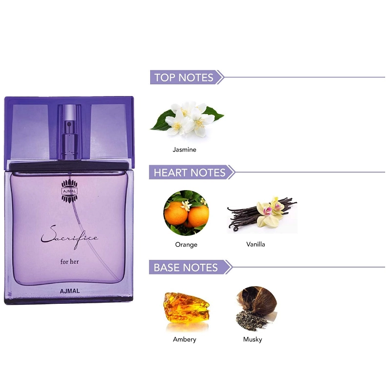 AJMAL SACRIFICE FOR HER EDP 50ML MUJER - 3