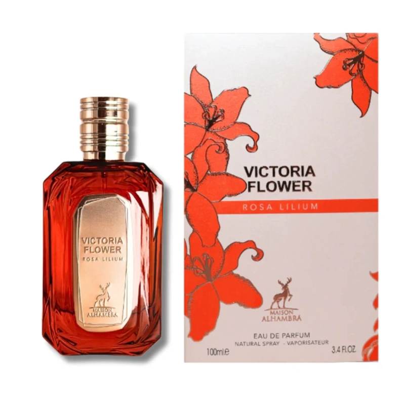 MAISON ALHAMBRA ROSA LILIUM VICTORIA FLOWER EDP 100ML MUJER - 2