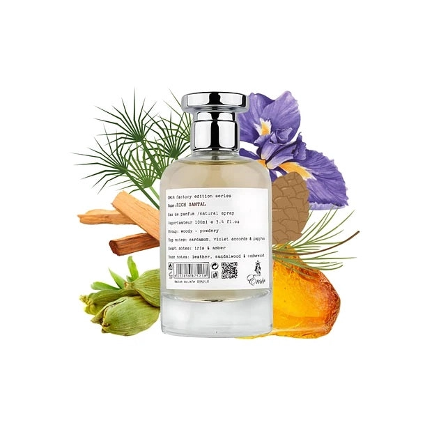 PARIS CORNER RICH SANTAL EMIR FACTORY EDITION EDP 100ML UNISEX - 3
