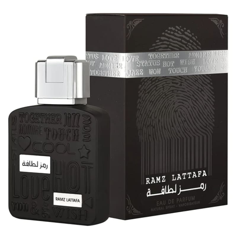 LATTAFA RAMZ SILVER EDP 100ML HOMBRE (INSPIRADO EN ULTRA MALE DE JEAN PAUL GAULTIER) - 2