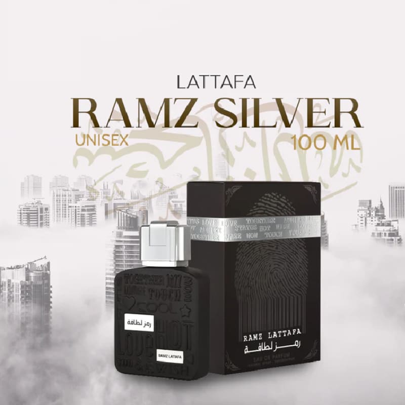 LATTAFA RAMZ SILVER EDP 100ML HOMBRE (INSPIRADO EN ULTRA MALE DE JEAN PAUL GAULTIER) - 3