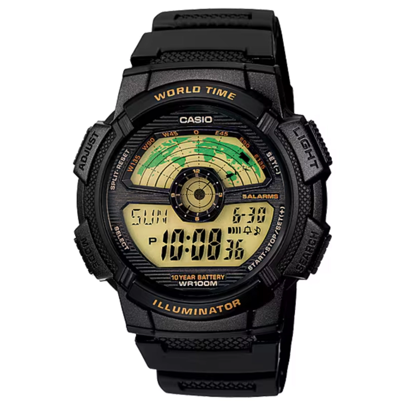 RELOJ CASIO AE-1100W-1BV HOMBRE - DIGITAL - 1