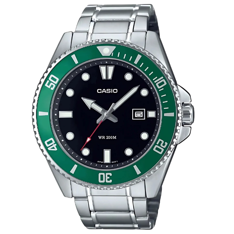 RELOJ CASIO SUBMARINER MDV-107D-3AV HOMBRE - ANALOGO - 1