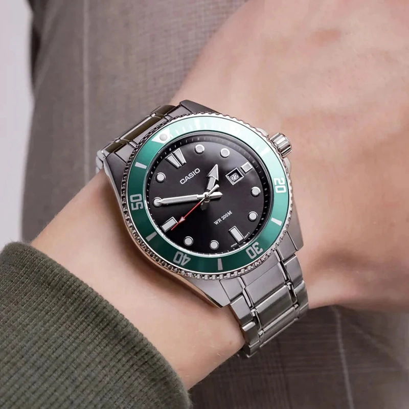 RELOJ CASIO SUBMARINER MDV-107D-3AV HOMBRE - ANALOGO - 3