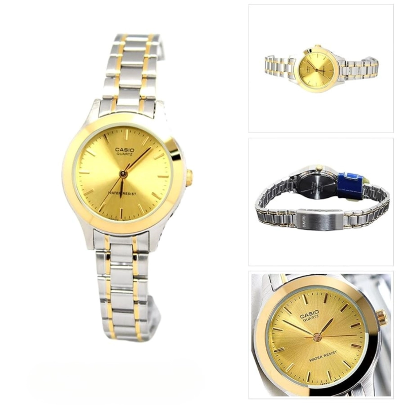 RELOJ CASIO LTP-1128G-9A MUJER - ANALOGO - 3