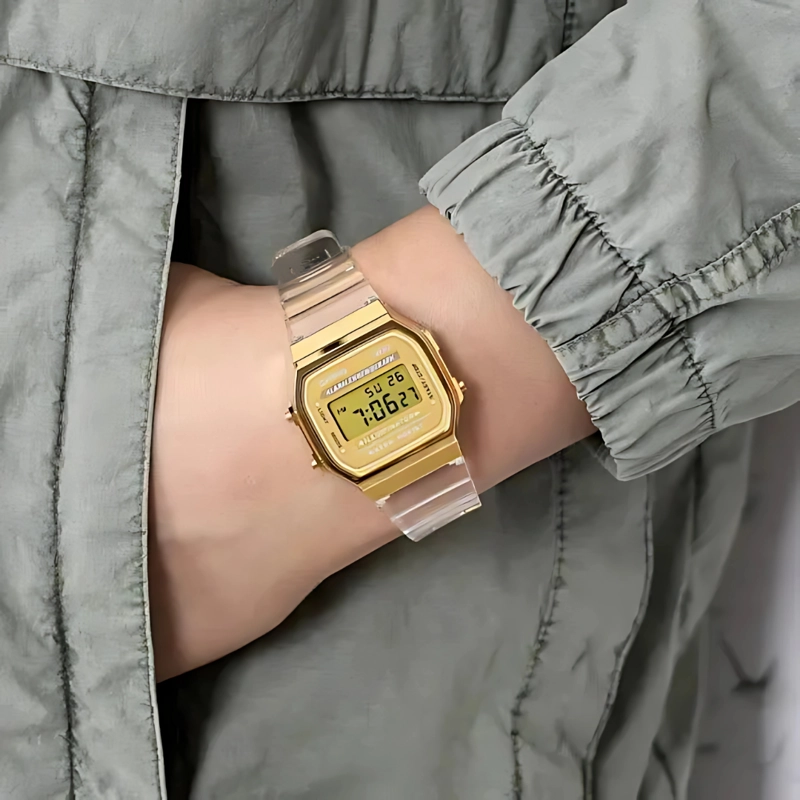RELOJ CASIO A-168XESG-9A UNISEX - DIGITAL - 2