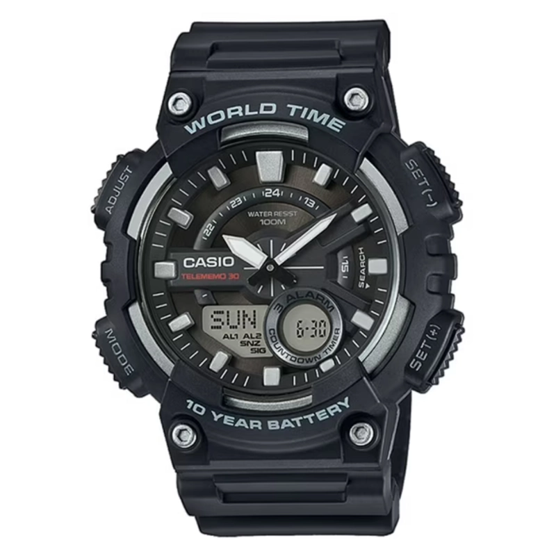RELOJ CASIO AEQ-110W-1AV HOMBRE - ANALOGO DIGITAL - 1