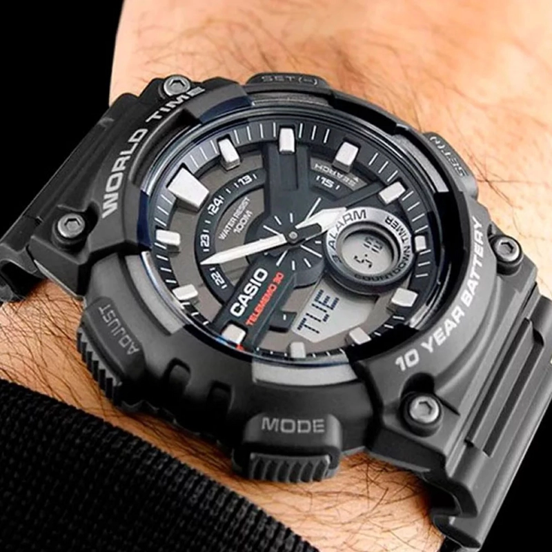 RELOJ CASIO AEQ-110W-1AV HOMBRE - ANALOGO DIGITAL - 2