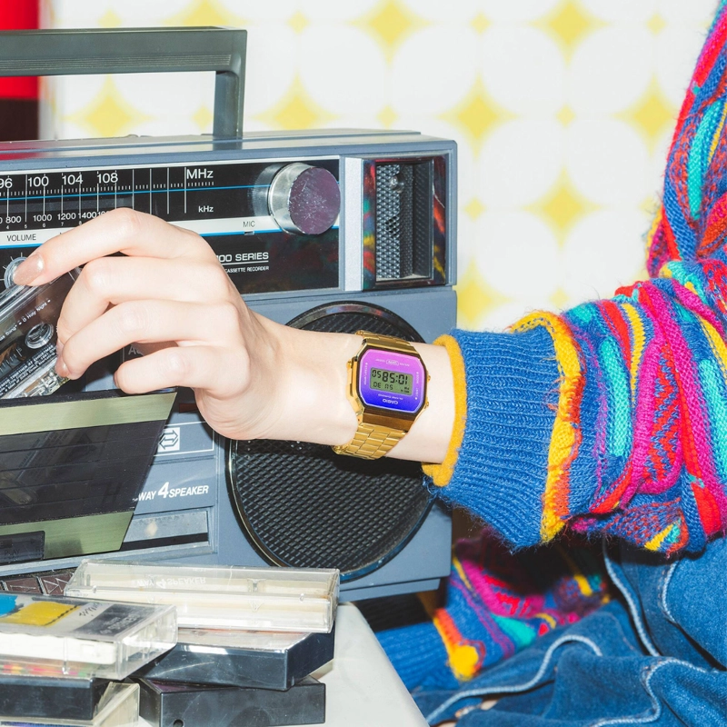 RELOJ CASIO A-168WERG-2A UNISEX - DIGITAL - 3