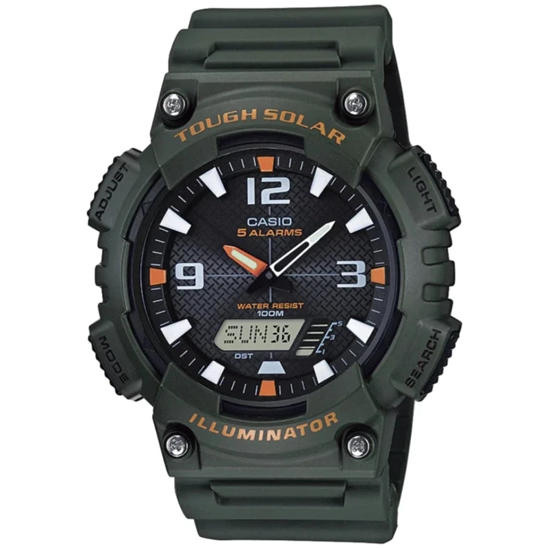 RELOJ CASIO TOUGH SOLAR AQ-S810W-3AV HOMBRE - ANALOGO DIGITAL - 1