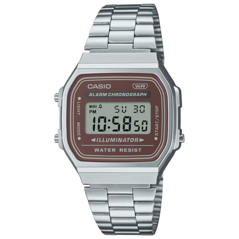 RELOJ CASIO VINTAGE A-168WA-5AY UNISEX - DIGITAL - 1