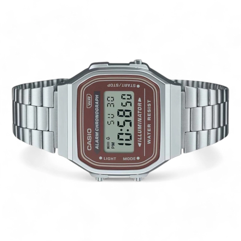 RELOJ CASIO VINTAGE A-168WA-5AY UNISEX - DIGITAL - 2